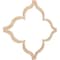 Ekena Millwork 33W x 33H x 14T Small May Decorative Fretwork Wood Ceiling Panels, Red Oak CELW33X33X0250MAYRO - alternate 5